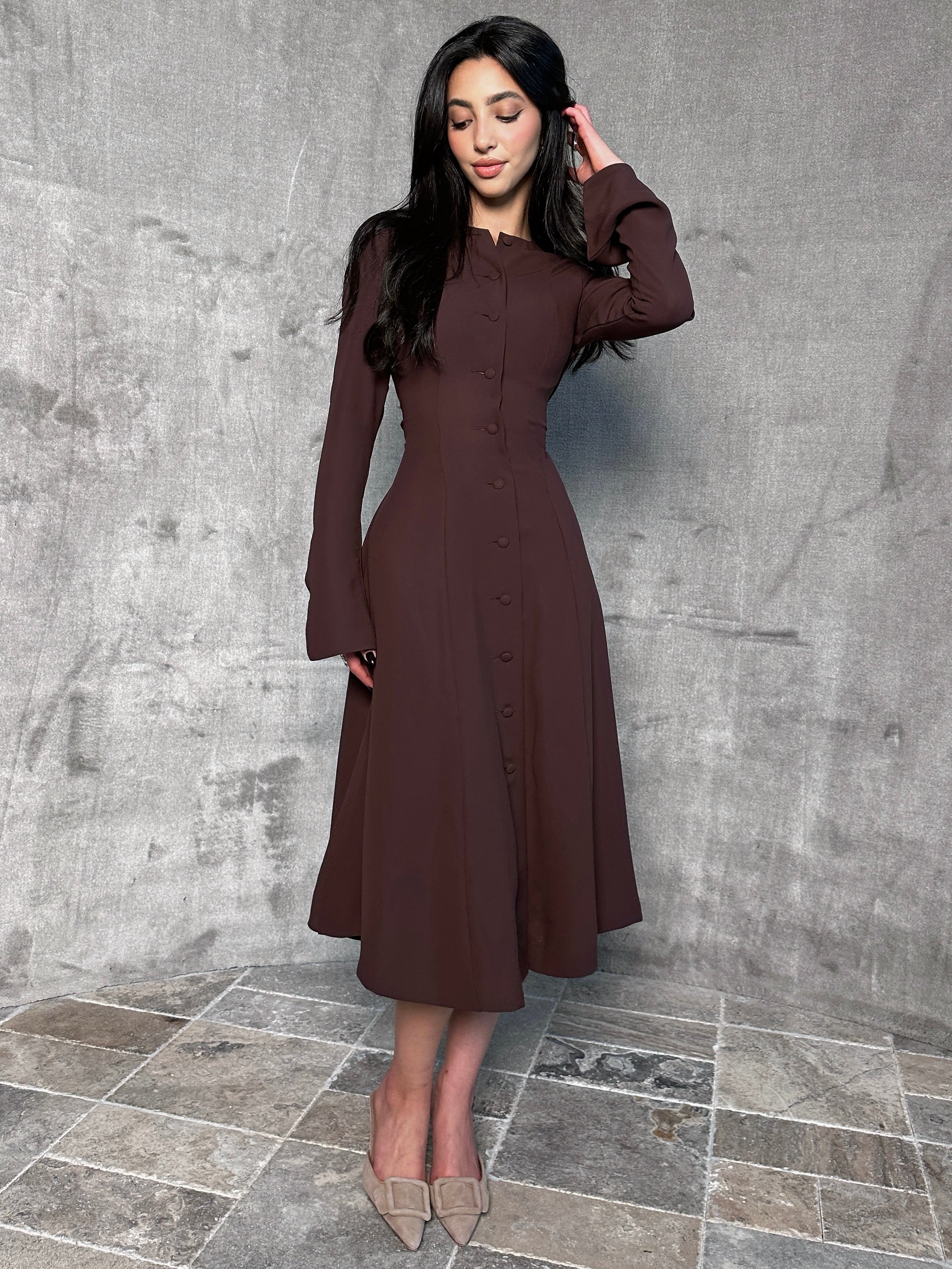 Pretty Woman Midi Dress